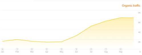 Organic Traffic Growth