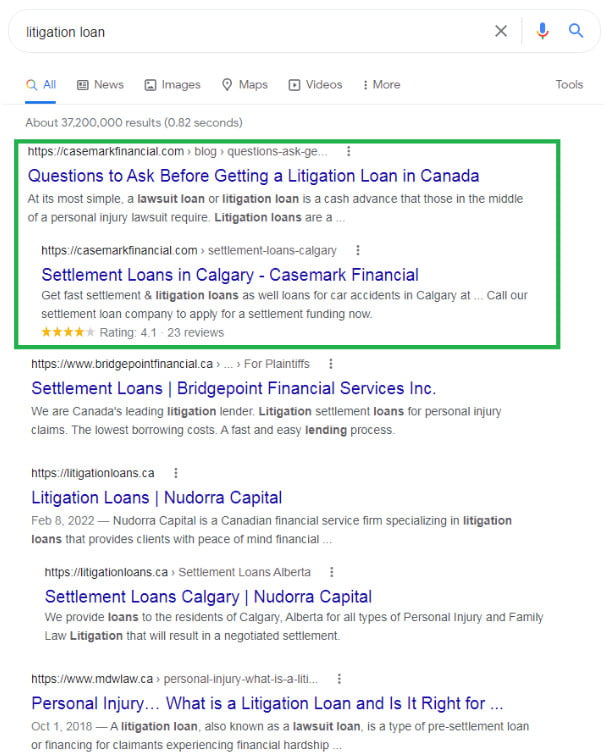Improved Local Search Presence