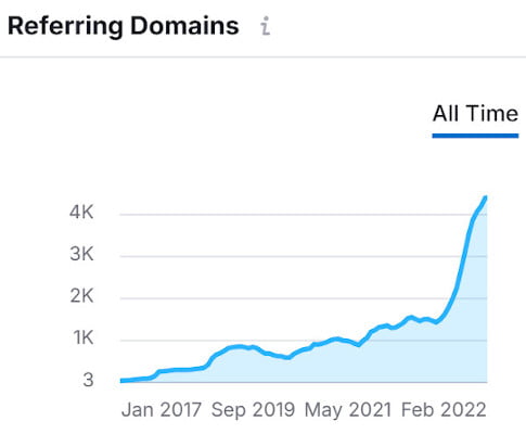 Referring Domains & Backlink Profile