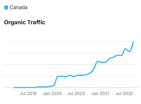 Organic Traffic Growth