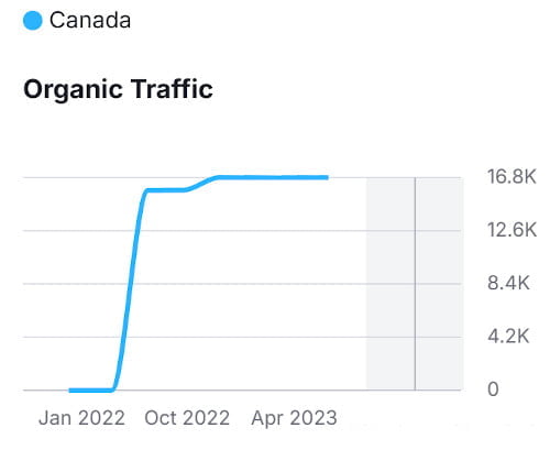 Organic Traffic Growth