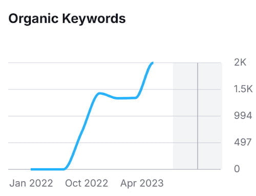 Organic Keyword Performance