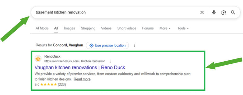 basement kitchen renovation