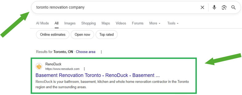 toronto renovation company