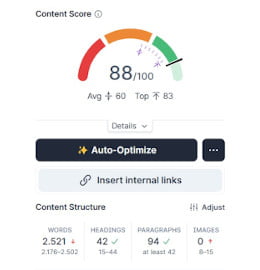Content optimization
