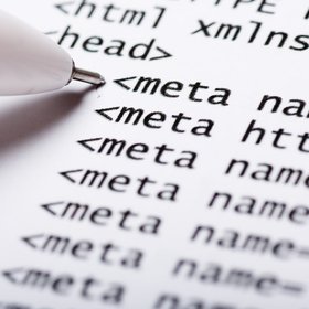 Noindex meta tag: Close-up of HTML code showing meta tag lines, illustrating the use of noindex meta tag in robots meta directives.