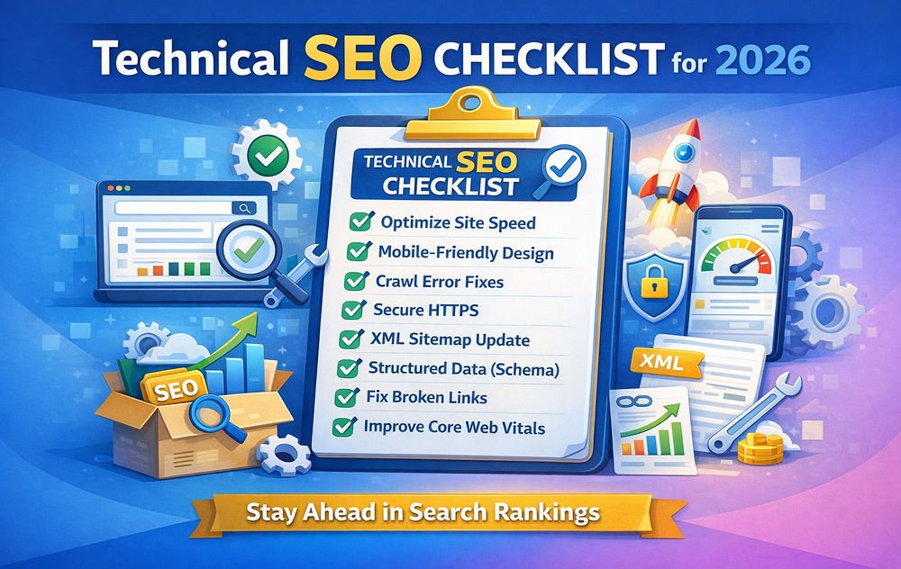 Technical SEO Checklist for 2026 (Prioritized & Practical) - SEOlogist Inc